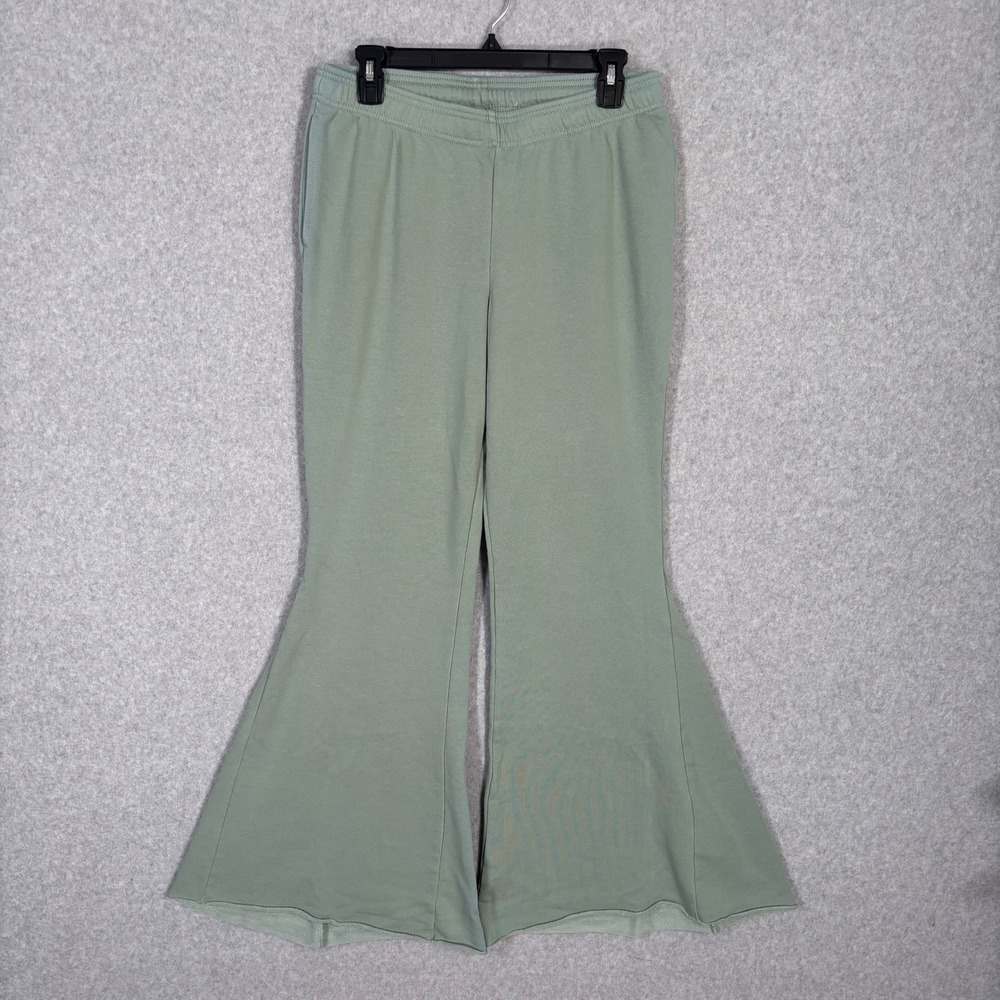 Wild Fable Bell Bottom Sweatpants Medium Extreme Flare Lounge Comfy Cozy Boho‎